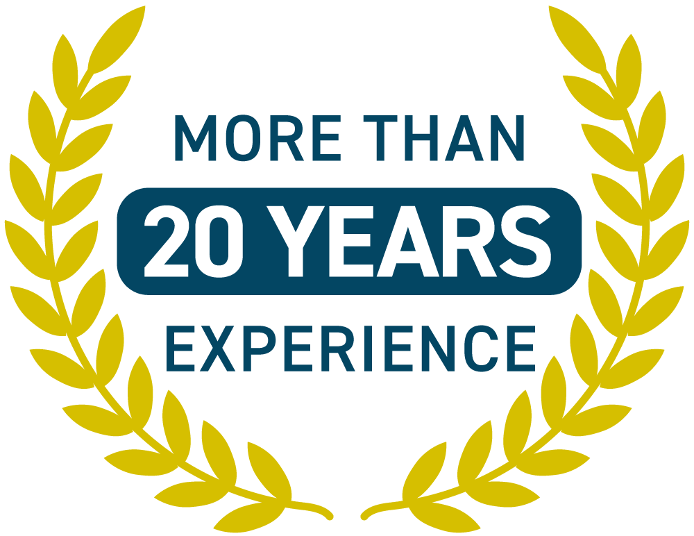20-Years-Experience-Badge